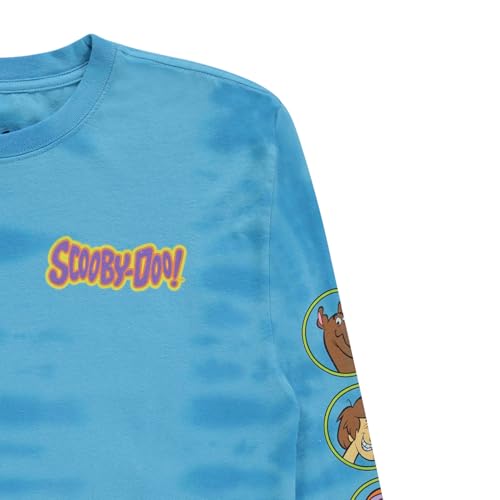 Scooby Doo Mens Throwback Shirt, Shaggy, Velma Tee - Throwback Classic Long Sleeve T-Shirt4