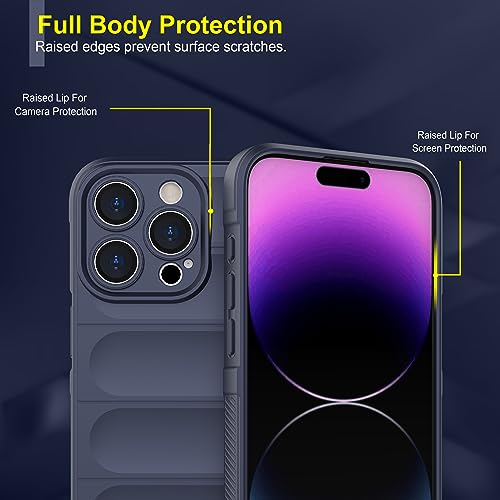 Image of amazon basics Back Case Cover for iPhone 15 Pro Max | Compatible for iPhone 15 Pro Max Back Cover | Liquid Silicon Magic Case with Camera Protection | Sapphire
