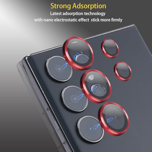 Protecteur d'objectif Samsung S24 Ultra anti-rayures - 4