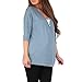 Women's Criss Cross Maternity and Nursing Wrap Tunic by Rags and Couture...