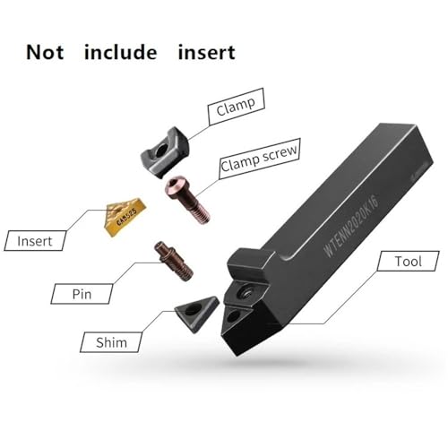 Portaherramientas para Torno CNC WTENN 1 pieza miniatura 3