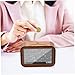 Unomor Wooden Savings Box with Counter Retro Cash Bank for All Ages Motivational Money Container for Bills and Coins Natural Wood Design with Dry Erase Pen