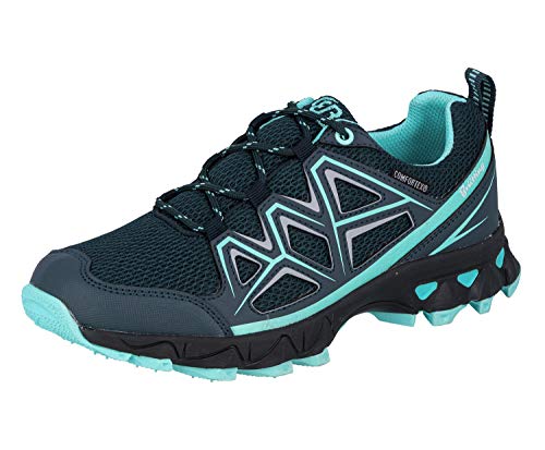 Brütting Damen Power Trekking-& Wanderhalbschuhe, Marine Türkis, 42 EU