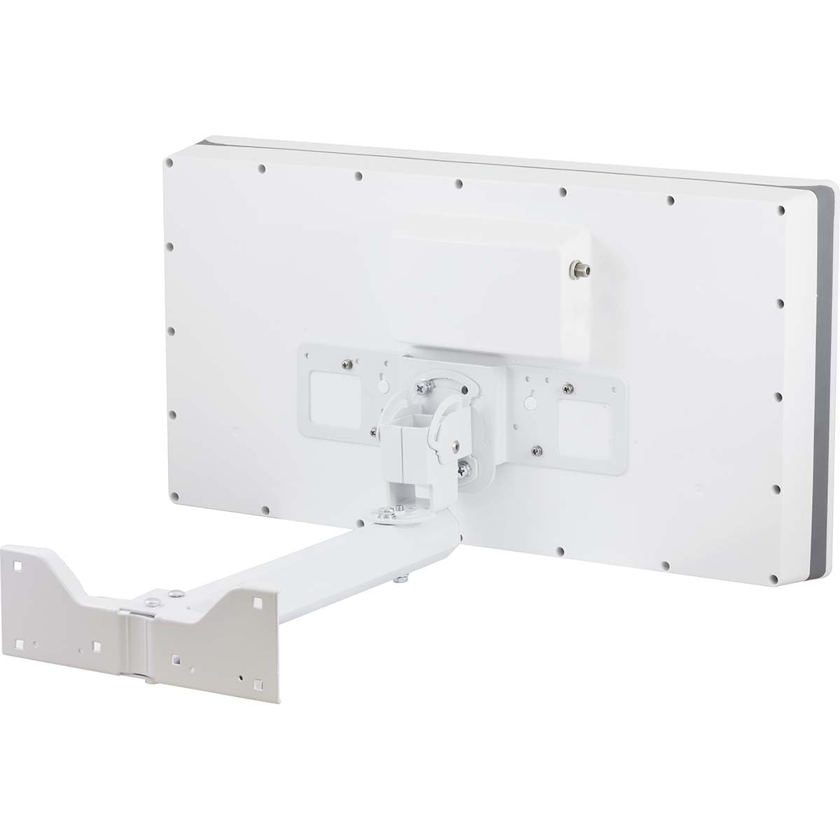 Telestar DIGIFLAT 1 Single Sat Flachantenne für 1 Teilnehmer (LNB: 0,2dB, Satellitenschüssel, Fenster-Wand/Masthalterung, Kompass, Montagewerkzeug) weiß 5109470