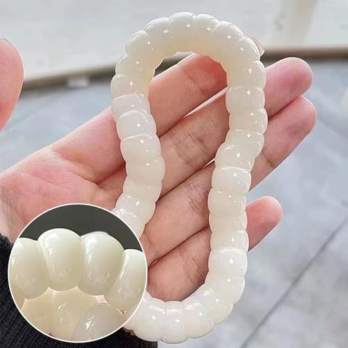 Image of Fidget Bracelet for Women Anxiety Bodhi Seeds Beaded Bracelets, Zen Fidget Stretch Bracelet Alleviate Anxiety Stress