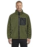 Brandit Giacca in pile Teddy, 15Y, edizione limitata, colore: oliva, taglia: L, Oliva, L