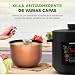 Imagen de NutriChef olla de presión eléctrica digital de encimera