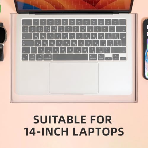 Protector de teclado para laptop transparente contra polvo y líquidos 7