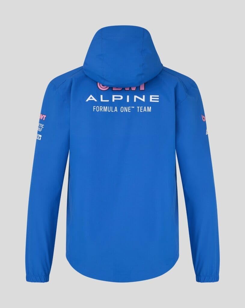 Castore Alpine Racing F1 2026 Team Rain Jacket