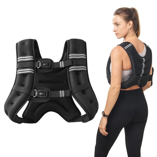 ZELUS 16 lb Adjustable Iron-Sand Weighted Vest — view 9