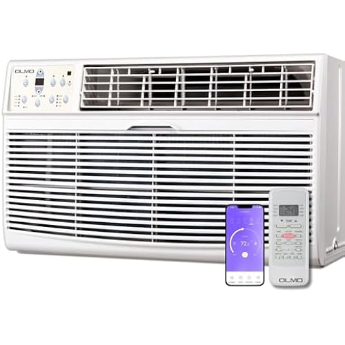 OLMO 8,000 BTU 115V Through-the-Wall AC, Cooling Only, Built-In Smart Kit