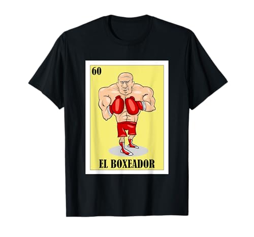 Funny Mexican Boxing Design - El Boxeador Camiseta