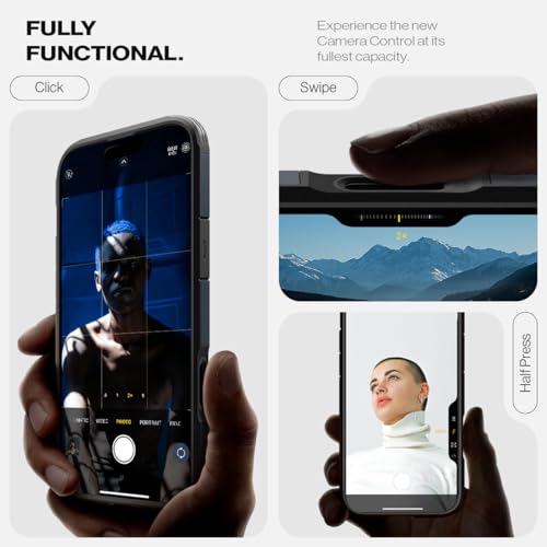 Image of Spigen Tough Armor MagFit for iPhone 16 Pro Case, Metal Slate