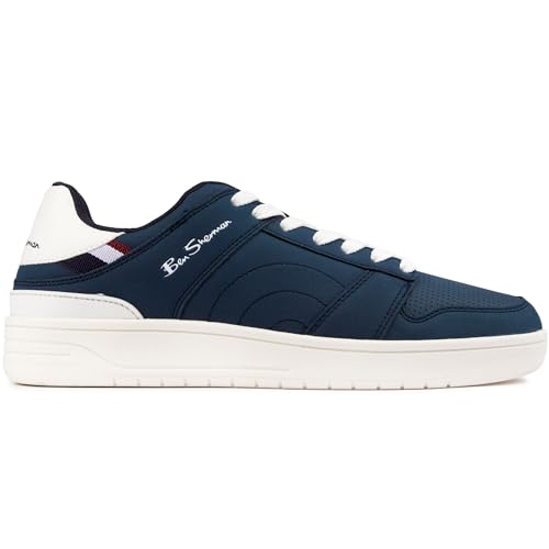 Ben Sherman Mens Duncan Casual Trainers Blue 9 UK