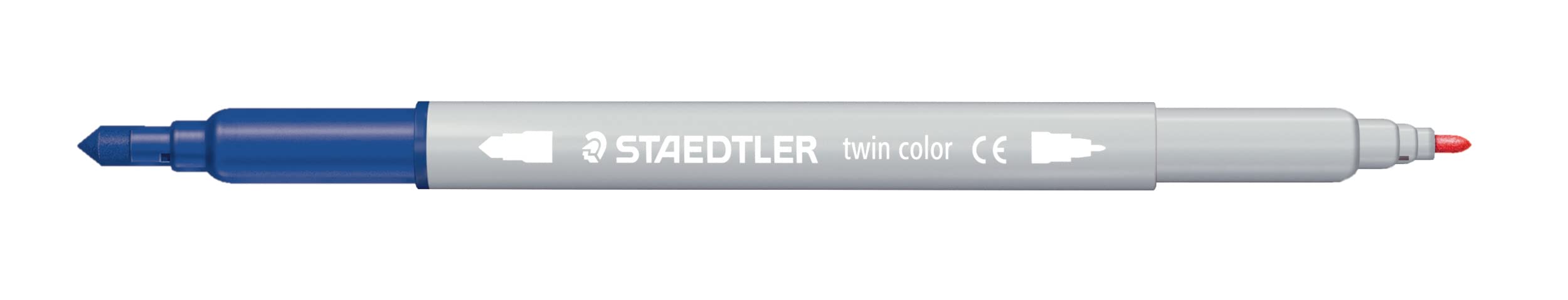 STAEDTLER 3280 C10 dwukolorowe, dwustronne długopisy z końcówkami - 20 różnych kolorów (10 sztuk)