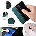 NEWISHTOOL Vinyl Wrap Tool with 50M / 164Ft Knife Less Cutting Tape, Anti-Cut Finger Cots, Felt Squeegee, Micro Trimming Squeegee and Razor Blade Knife for Car Wrapping, Film and PPF Installating