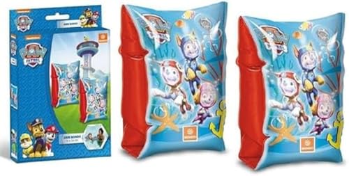 Mondo Toys 16628 Paw Patrol Braccioli di Sicurezza, PVC, Per Bambini da 2 a 6 anni con Peso 15-30...