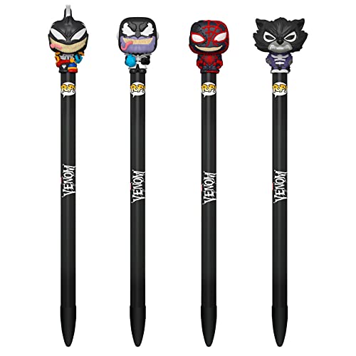 Marvel Funko Venom Pop! Bolígrafo Topper - Pen Topper Thanos - Rocket - Miles morales - Capitán Marvel