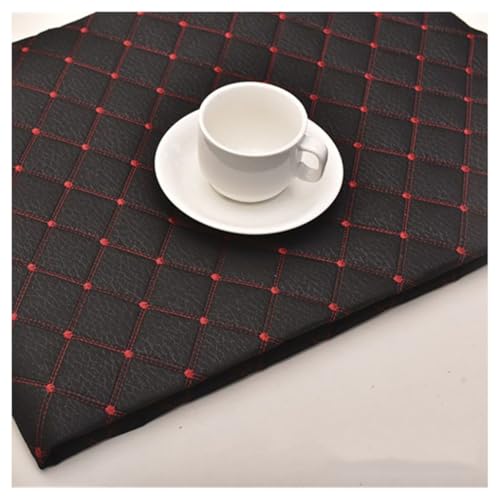Tissu similicuir d'ameublement noir simili pour couture de chaussures et sacs de voyage