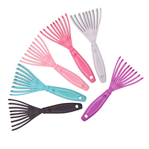Beaupretty Brush Cleaner 8pcs Mini Hair Brush Comb Cleaning Brush Hair Brush Cleaning Cleaner Tool Remove Comb Tool for Removing Hair Dust Home Salon Use (Random Color) Paw Cleaner - Image 3