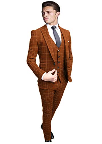 Costume ajusté homme 3 pièces pour gommer les imperfections de style