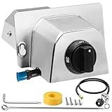 CSZKJXPA Pizza Oven Accessories, Gas Burner Rttachment for Karu 12 and Karu 12G Outdoors Pizza Oven Propane Burner,Includes 5FT Propane Hose with Gas Regulator, Pizza Oven Propane Conversion Kit.