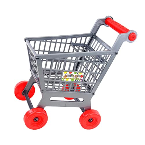SM SunniMix Mini Einkaufswagen Kinder Rollenspiel Spielzeug, 27 x 19 *30 cm – Bild 6