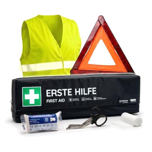 Verbandtasche inkl. Warndreieck und Warnweste