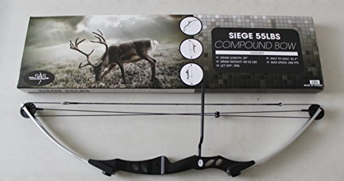 Southland Archery Supply Siege 55 lb 29'' Compound Bow Target (Black)