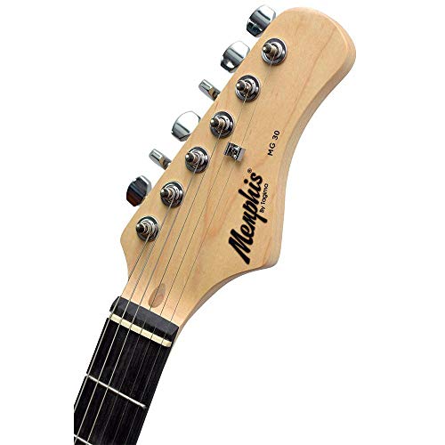 Guitarra Stratocaster Memphis by Tagima Mg30 Preta Fosco