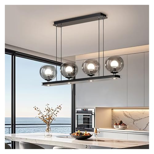 Lustres à LED avec télécommande de gradation RC pour éclairage de plafond