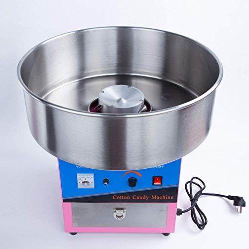 AJH Elektrische Zuckerwatte Maschine Marshmallow Maschine Zuckerwatte Maker Commercial 1000W, Geeignet für Verschiedene…