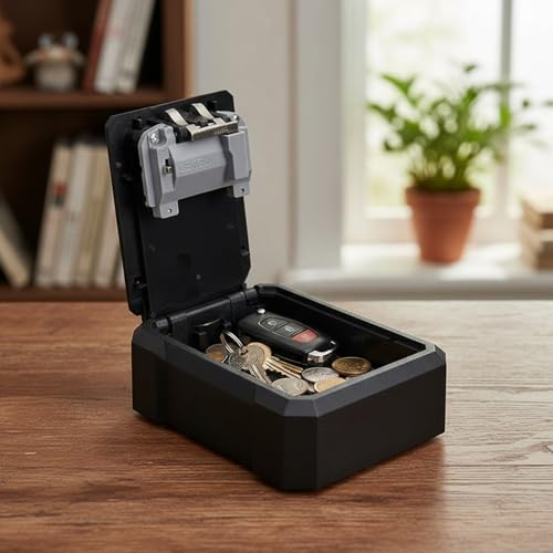 Boîtier de sécurité pour voiture avec coffret à clé robuste et hermétique - 3