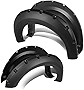 DNA Motoring WF-F15009-88BK Pocket-Riveted Style Fender Wheel Flares 4Pcs/Set Compatible with 09-14 F-150 Styleside