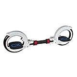 VecanPro X8 Skatecycle 2 Two Wheels Skate Board Two Parts Roller Foldable Drift Skateboard stunt scooter for Extreme Sports (white)