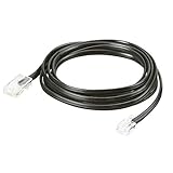 Volume: 1.89 dm3 Legrand 051694 Cordon pour Appareil Téléphonique 1 Embout RJ11 et 1 Embout RJ45, 2m Longueur