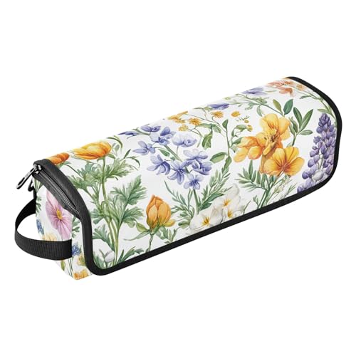 Bolsa de viaje para herramientas de cabello con tapete térmico miniatura 1