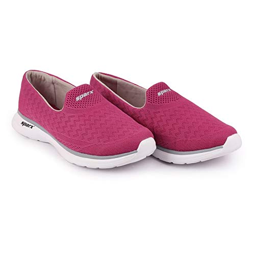 Image of Sparx Women's Sl-165 Violet Grey Running Shoe-8 Kids UK (SX0165LVLGY0008)