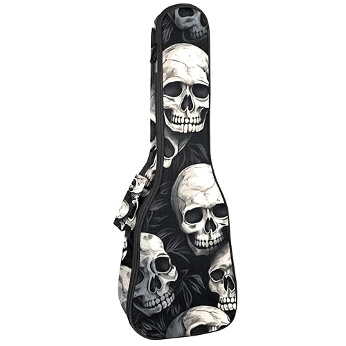 Waterproof Oxford Cloth Ukulele Bag Fairy with Bird and Flower Durable & Stylish Ukulele Case with Storage Funny Skull Pattern - Les Beatles, Paul McCartney, John Lennon, RIngo Starr, George Harrison Waterproof Oxford Cloth Ukulele Bag Fairy with Bird and Flower Durable & Stylish Ukulele Case with Storage Funny Skull Pattern