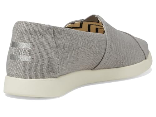 Image of TOMS Women's Alpargata Plus Slip On Espadrille, Textile Upper, Relaxed Fit, CloudBound Insole, Stretchy Easy On and Off