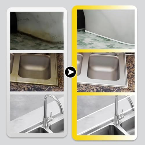 Masilla blanca multifunción impermeable con espátula 2 piezas miniatura 6