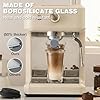 Qipecedm 2 Pack Double Walled Insulated Coffee Mugs with Silicone Lids, 12 OZ Reusable Coffee Cups, Cappuccino, Tea, Latte, Iced Coffee Cups, Travel Mugs, Heat Resistant #3