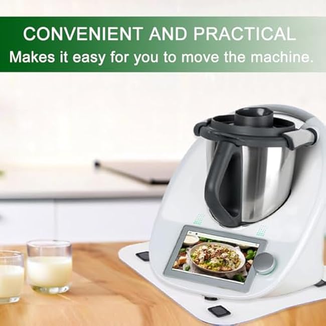 Diteje 2 Pack Kitchen Appliance Sliding Tray,Appliances Slider Transparent Moving Under Cabinet Countertop Compatible with Ninja Grill,KitchenAid Stand Mixer,TM5/TM6,Keurig Coffee Maker,Instant Pot