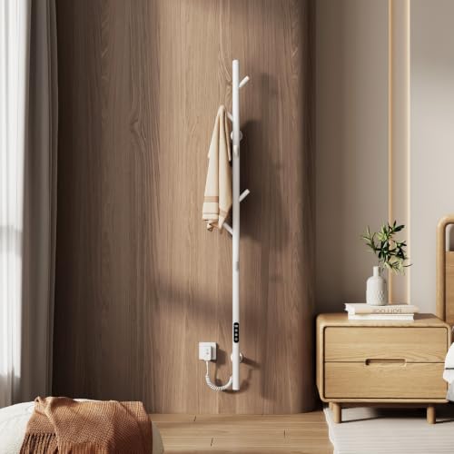 Toallero eléctrico EMKE vertical de 150 cm con control WiFi y voz 2