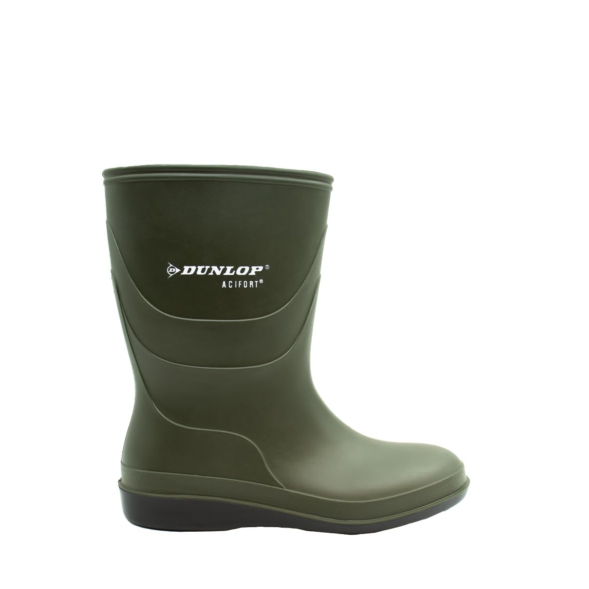 Dunlop Acifort Biosecure Calf - Unisex Adulto - Groen 08, Medium – 100% Impermeable – Talla 40