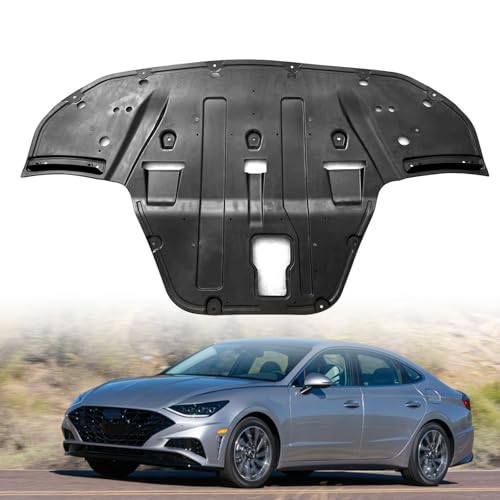 Engine Under Cover Splash Shields Compatible with 2020 2021 2023 Hyundai Sonata Replace 29110L0000 HY1228203