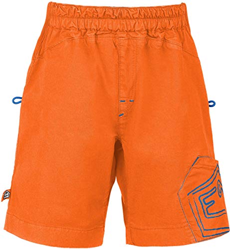 Short E9 Doblone orange enfant 4 ans vêtement escalade et sport 104 cm