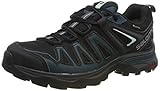 Material exterior: Sintético Salomon X Ultra 3 Prime GTX W, Zapatillas de Senderismo para Mujer, Negro/Azul (Black/Reflecting Pond/Icy Morn), 38 EU