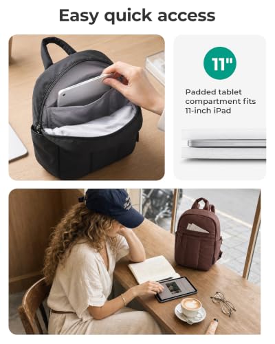 BAGSMART Camel Mini Backpack