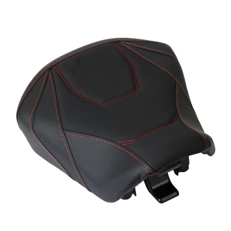 Asiento QJMOTOR SRK600RS modificado para solucionar dolores de espalda en moto